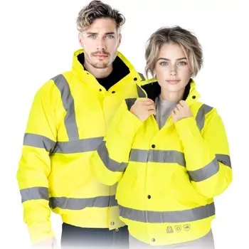 pracovní bunda Reis FULSON Winter reflexní bunda žlutá