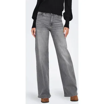 Dámské džíny Only dámské široké džíny Madison světle šedé Velikost: XL/34