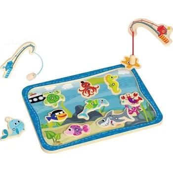 Dřevěná hračka Sparkys BABU - Mořský rybolov