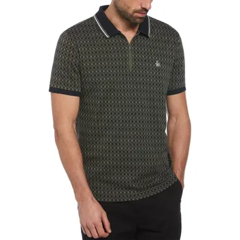 Pánské tričko Tričko Original Penguin Dusty Olive 1084044 Small