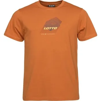 Pánské triko Lotto AMASAI S Oranžová, Černá, Šedá