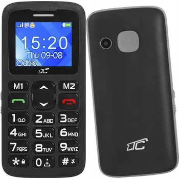 Mobilní telefon PS LTC TELEFON PRO SENIORY BT MOB10 BLACK LXMOB10