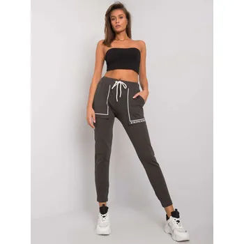 Sweatpants-RV-DR-7035.70-dark khaki RELEVANCE hnědá 3210974