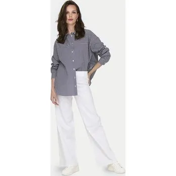 JDY Jeansy Iris 15341269 Bílá Wide Leg XS_32