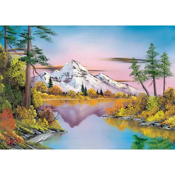 Puzzle SCHMIDT Bob Ross: Odrazy 1000 dílků