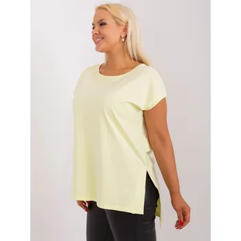 Dámská halenka Blouse-RV-BZ-8850.98-light yellow RELEVANCE krémová 3213379