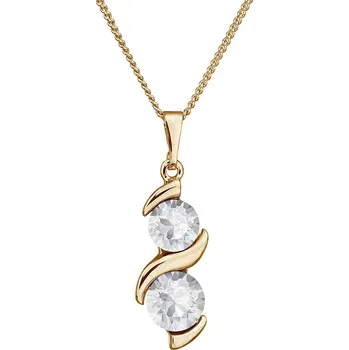 Náhrdelník Náhrdelník Susie Gold Crystal SWAROVSKI