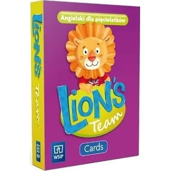 Předškolní výuka J. ang. 5-latek Lion's Team. Cards 2022 WSIP - praca zbiorowa