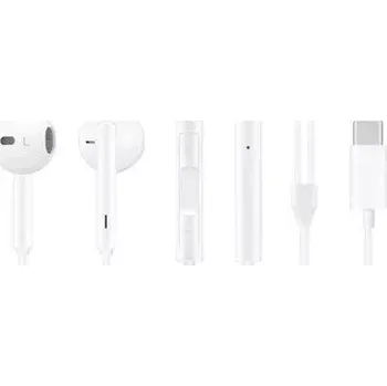 Sluchátka Originál sluchátka Huawei CM33 Typ-C bílá bulk