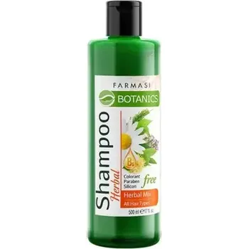 Šampon Farmasi Šampon na všechny typy vlasů Mix bylinek 500 ml (Dermatologicky testováno na citlivou pokožku)