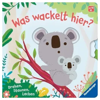 První čtění Was wackelt hier? Spielbuch ab 18 Monaten, Bilderbuch, Pappbilderbuch - Tiny and Tim Limited