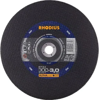 Řezný kotouč Rhodius 201507 | Řezný kotouč 300x3,0x25,40 mm, ST34