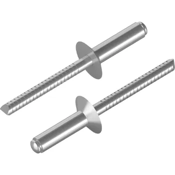 Nýt nerez_solar_martim ISO 15984 trhací nýt zápustná hlava, nerez A2 - nerez/nerez Varianta: ISO 15984 trhací nýt zápustná hlava - A2/A2 - 3,2X6 - CR: 1,5-3,0 mm