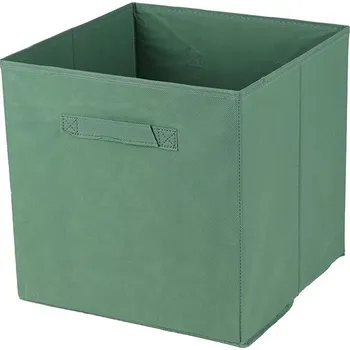 Úložný box Dochtmann Box do kallaxu, úložný, textilní, zelený, 31 × 31 × 31 cm