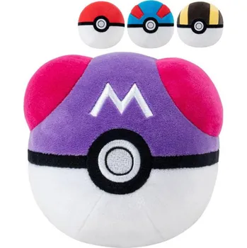 plyšák ORBICO PLYŠ Pokémon Poke Ball 4 druhy (plyšová hračka)