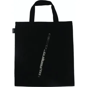 Černá taška pro hráče na příčnou flétnu