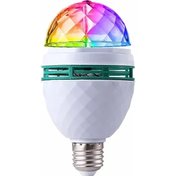Žárovka APT ZD7F Disco E27 230V RGB LED