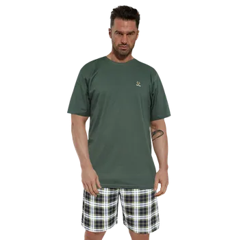 Pánské pyžamo Pánské krátké pyžamo Cornette 326/182 Nature 2 L