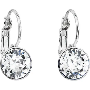 Náušnice Náušnice Šaton 8mm klapka Crystal SWAROVSKI