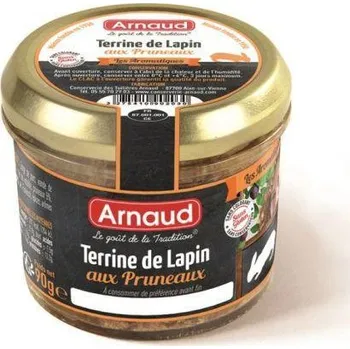 Arnaud Králičí terina se švestkami