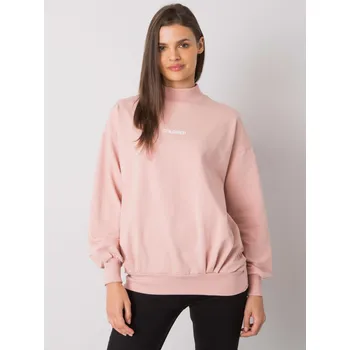 Dámská mikina Sweatshirt-RV-BL-7323.00X-light pink RUE PARIS růžová 3215358