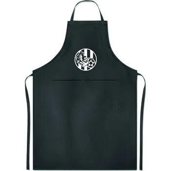 Kuchyňská zástěra JAKO Zástěra s logem FCHK vel. 1, černá