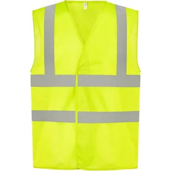 reflexní vesta Yoko Reflexní síťovaná vesta HVW120 Hi-Vis Yellow XXL