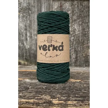 Příze Velká vlna Macrame 1,5mm Monstera (Špagát na macrame Monstera)