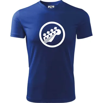 Kytara kruh - Dětské triko sportovní (dresovina) - 146 cm/10 let ( Královská modrá )