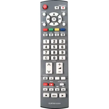 Dálkový ovladač Neoriginální dálkový ovladač - PANASONIC EUR765101C, EUR7651010 713785