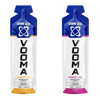 Aminokyselina USN Vooma Energy Gel 70g - citrusové plody