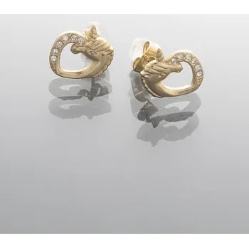 Náušnice Prosperk Zlaté náušnice Unicorn