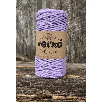 Příze Velká vlna Macrame 1,5mm Levandule (Špagát na macrame Levandule)