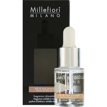 Aroma difuzér Millefiori Milano Silk & Rice Powder aroma olej 15 ml + Prodloužená možnost vrácení zboží do 30 dnů.