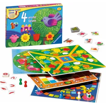 Společenská hra Ravensburger 4 první hry, hra v kostky