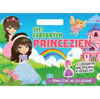 Cizojazyčná kniha Svet farebných princezien