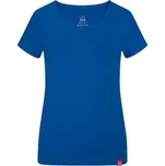 Dámské bavlněné triko CityZen Breda klasický střih s elastanem Barva: Královská modrá, Velikost: 36