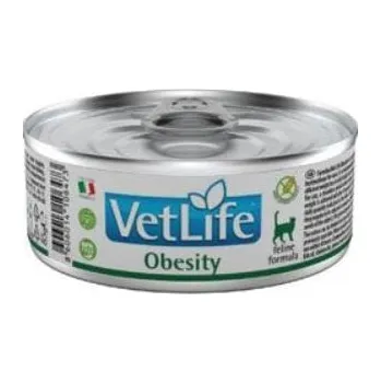 Krmivo pro kočku Vet Life Natural Cat konz. Obesity 85g