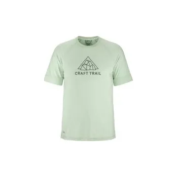 CRAFT ADV Trail Wool SS M zelená 1913721-602200 S; Zelená triko + DÁREK DLE VÝBĚRU!