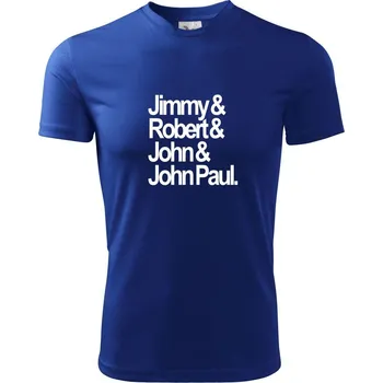 Jimmy Robert John John Paul - Dětské triko sportovní (dresovina) - 158 cm/12 let ( Královská modrá )