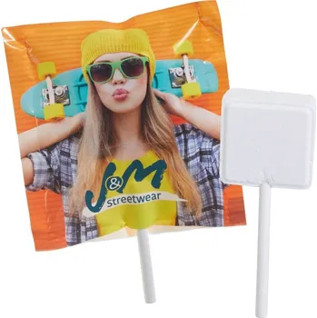 Bonbon Lízátko z hroznového cukru s vlastním potiskem 8g 5000 ks