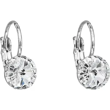 Náušnice Náušnice Rivoli 8mm klapka crystal FABOS