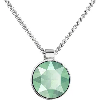 Náhrdelník Náhrdelník Šaton 8mm Mint Green SWAROVSKI
