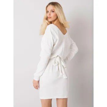 Dámské šaty Dress-RV-SK-6037.18X-white RUE PARIS bílá 3215412
