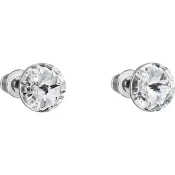 Náušnice Náušnice rivoli 8mm puzeta crystal FABOS