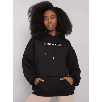 Oblečení a móda Sweatshirt-RV-BL-7452.16-black RUE PARIS černá 3208326