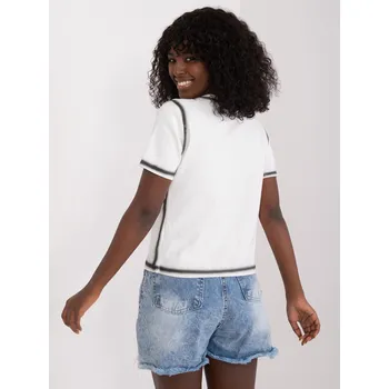 Dámské tričko T-shirt-NM-TS-DDD654.60-white Vinceotto šedá 3212906