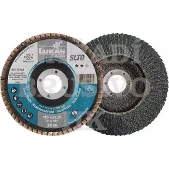 Brusný kotouč Lukas Lamelový brusný kotouč 100 x 22,23 P 60 SLTR Zirkonkorund 4027497244744