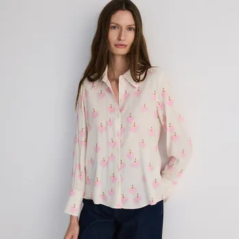 Pánská košile Reserved - Vzorovaná viskózová košile - vícebarevná - SU331-MLC - SU331-MLC-XL