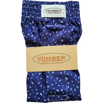 Trenýrky Climber 3100-MOT3 modré pánské popelínové trenýrky Barva: modrá tmavá, Velikost: XL